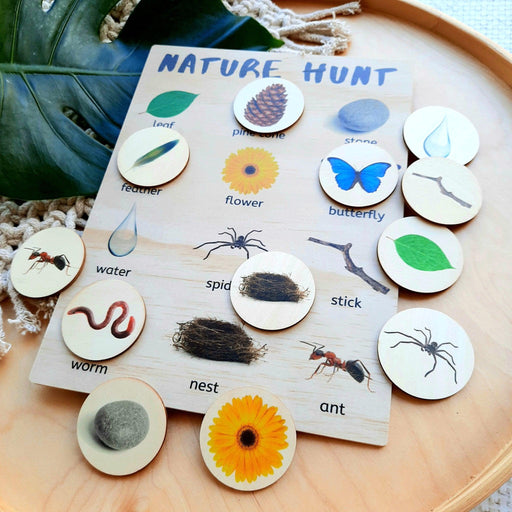 My Little Set Nature Hunt Real Life Activity Board - My Playroom 