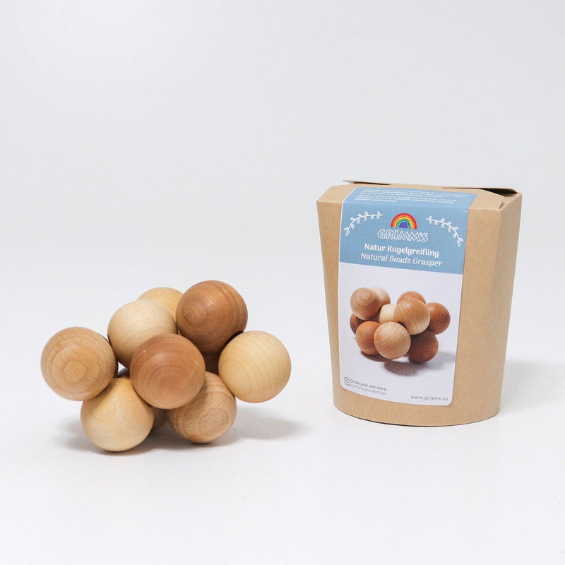 Grimm’s Natural Beads Grasper 0m+ - My Playroom 