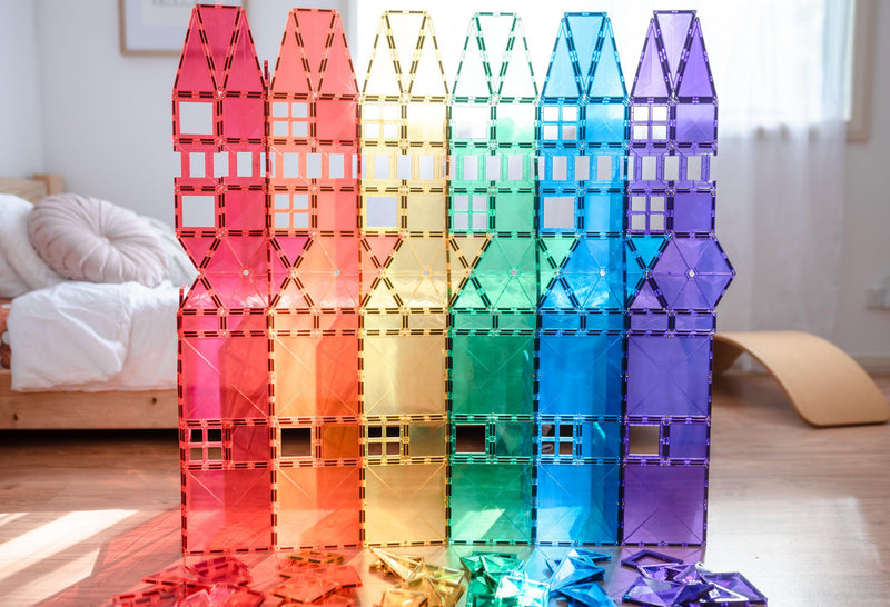 Connetix Rainbow Mega Pack 212 Piece - My Playroom 