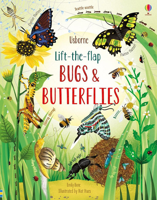 Lift the Flap Bugs and Butterflies (Board Book) - My Playroom 