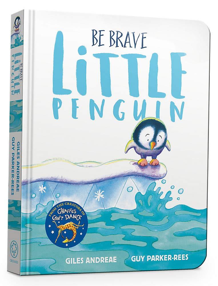 Be Brave Little Penguin (Board Book) - My Playroom 