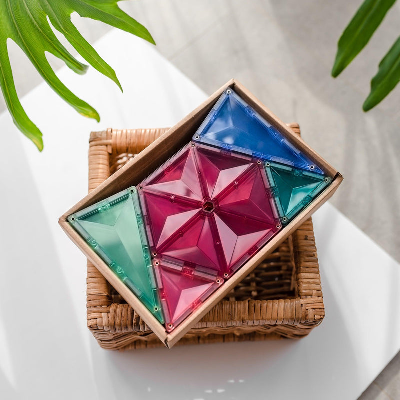 Connetix Pastel Geometry Pack 40 Piece - My Playroom 