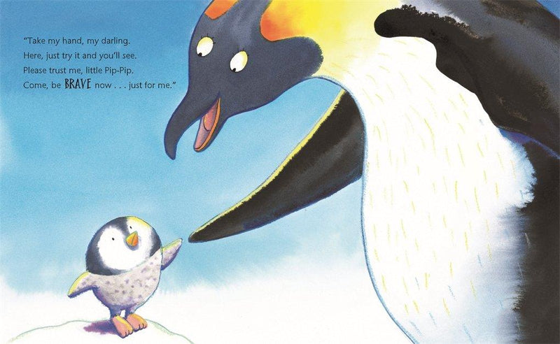 Be Brave Little Penguin (Board Book) - My Playroom 