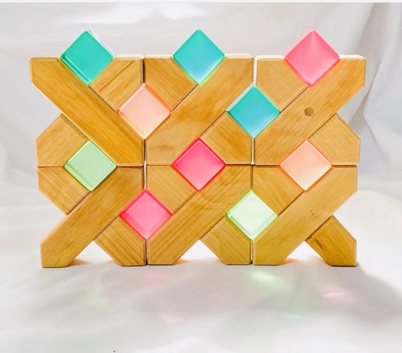 Bauspiel Lucite Cubes 100 Piece - My Playroom 