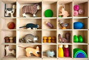 Holztiger Hare Rabbit with Carrot Wooden Woodland & Meadow Animal - My Playroom 
