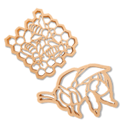 Kinfolk Pantry Teddy Bear Bee & Honey Comb Eco Cutter Set - My Playroom 