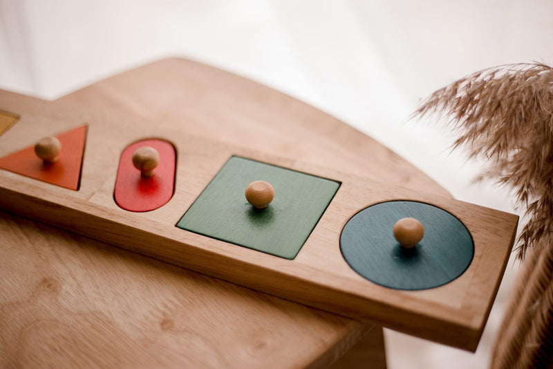 Qtoys Giant Shape Knob Puzzle 12m+ - My Playroom 