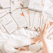 Mindful & Co Kids Yoga  A-Z Mindful Affirmation Cards 18m+ - My Playroom 