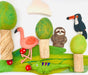 Tara Treasures Felt Rainforest Animals Woodland Finger Puppets Set of 4 - My Playroom 