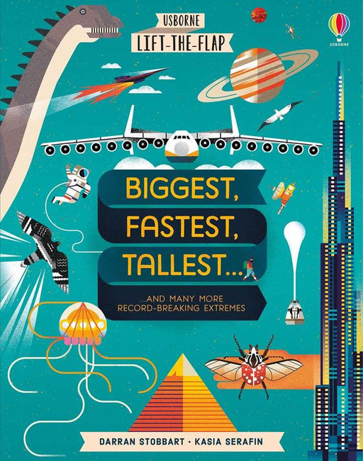 Lift the Flap: Biggest, Fastest, Tallest… (Hardcover) - My Playroom 