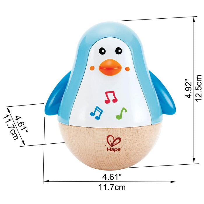 Hape Penguin Musical Wobbler 6m+ - My Playroom 