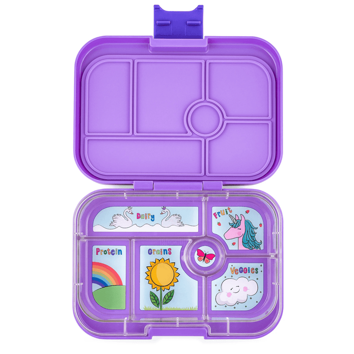 Yumbox Lunch Box Original 6 Compartment Bento Kids Lunch Box 3yrs+