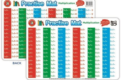 Practise Mat - Multiplication 6yrs+ - My Playroom 