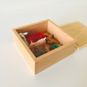 Language figure Storage Box with Lid - My Playroom 