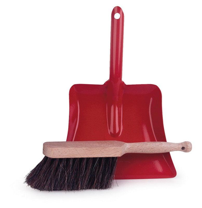 Egmont Child's Dustpan and Brush Set - Red - My Playroom 