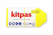 Kitpas Large Stick Crayons 12 colours 3+ - My Playroom 