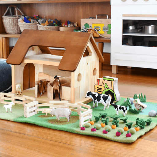 Animal toy house sales