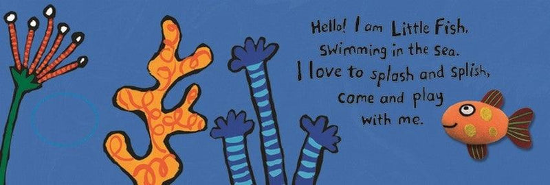 I am Little Fish! A Finger Puppet Book (Board Book) - My Playroom 