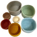 Papoose Felt Earth Nested Bowls Set of 7 - My Playroom 
