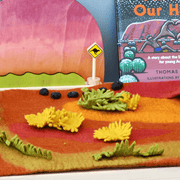 Tara Treasures Large Felt Australian Outback Play Mat Playscape 80cm - My Playroom 