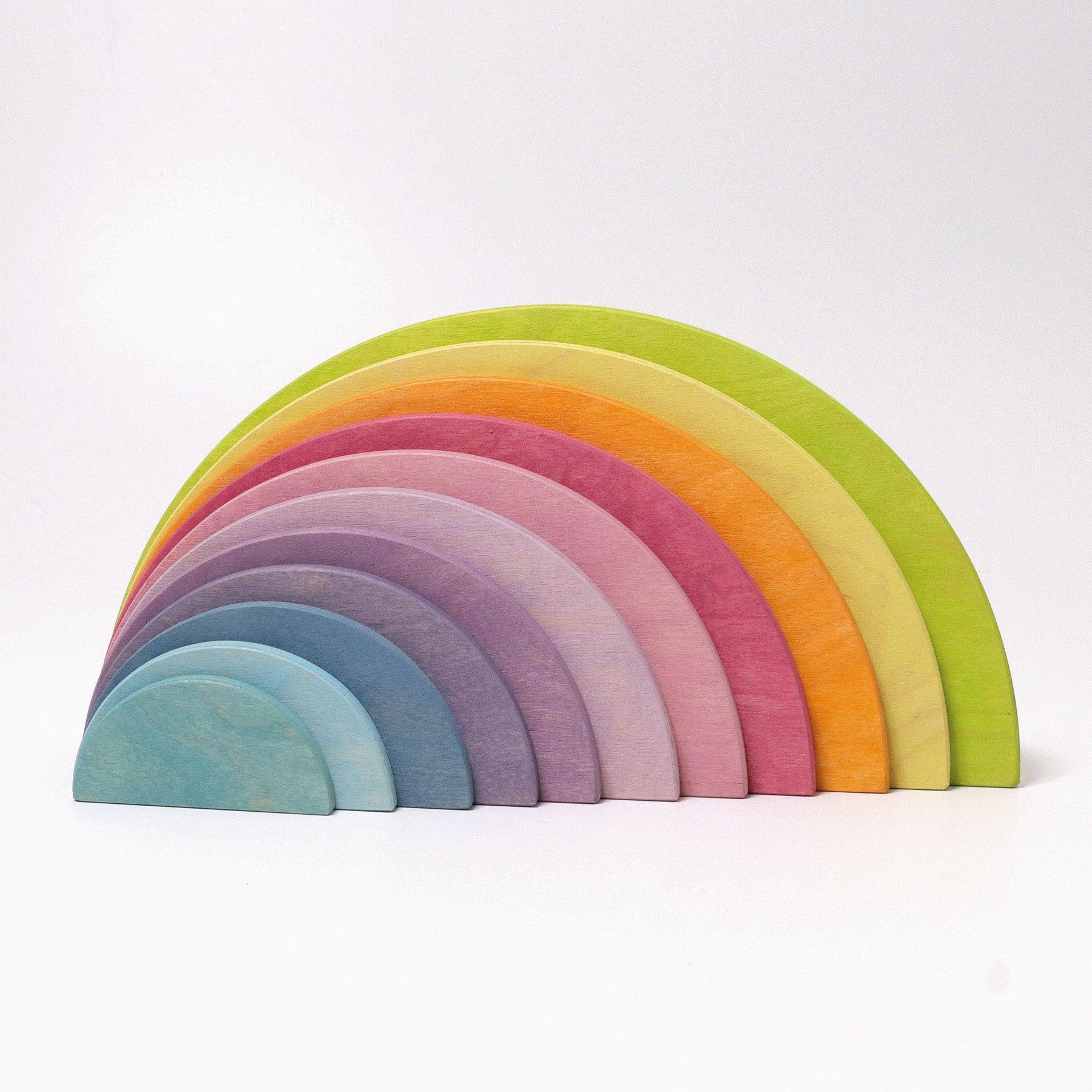 Grimm's グラデーションサークル Grimm's Pastel Semi Circles 12m+ — My Playroom