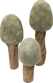 Papoose Four Season Felt Trees Set of 12 - My Playroom 