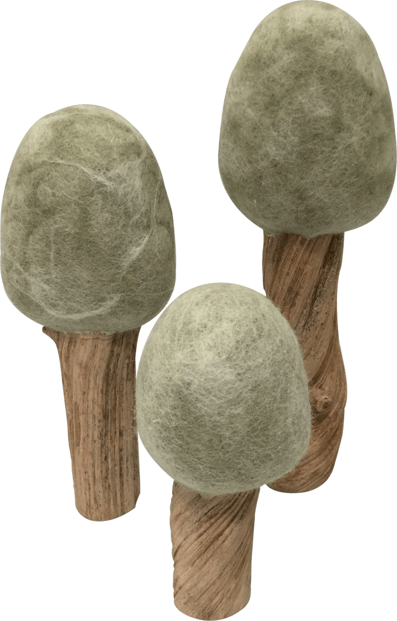 Papoose Four Season Felt Trees Set of 12 - My Playroom 