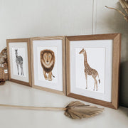 Jo Collier Giraffe Gertrude Print A4 - My Playroom 