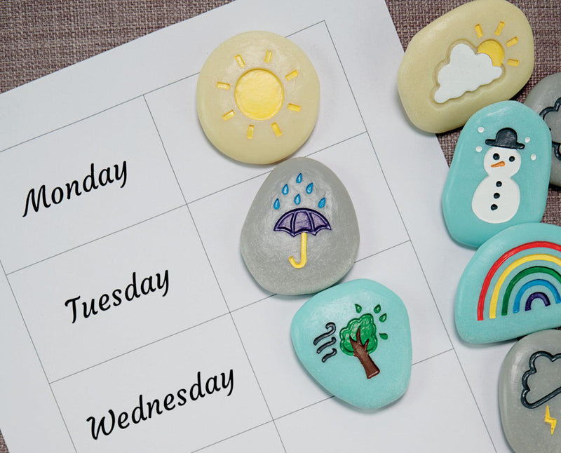 Yellow Door Weather Stones Set of 10 - My Playroom 