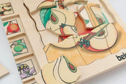 Beleduc Life Cycle Wooden Numbered Multilayer Puzzle - Apple 4yrs+ - My Playroom 
