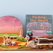 Tara Treasures Large Felt Australian Outback Play Mat Playscape 80cm - My Playroom 