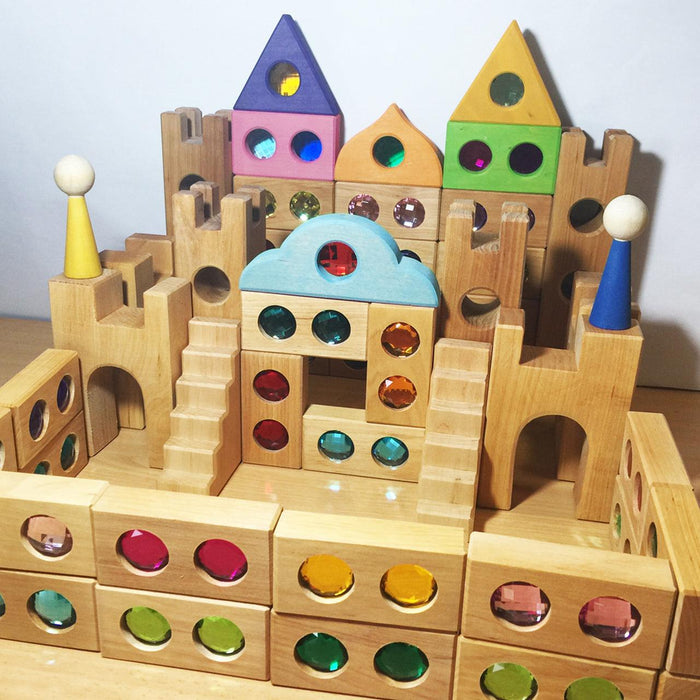 Bauspiel Knight's Castle Set 16Pc - My Playroom 