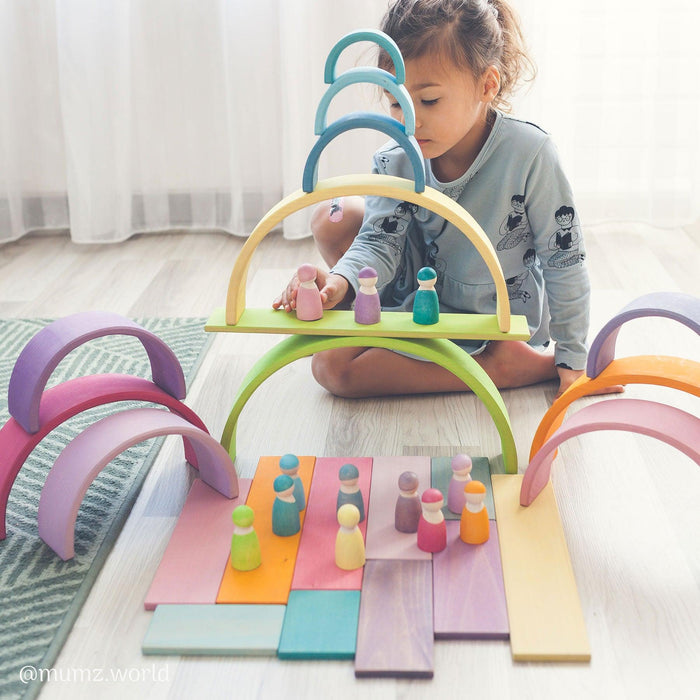 Grimm’s Pastel Building Boards 12m+ - My Playroom 
