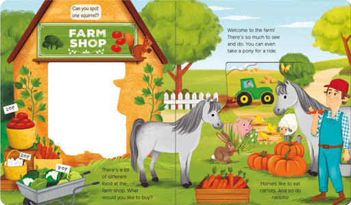 What Can You See On the Farm? (Board Book) - My Playroom 