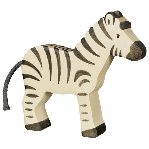 Holztiger Zebra Wooden Wildlife Animal - My Playroom 