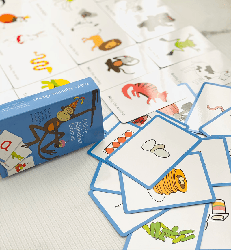 Milo's Alphabet Phonics Learning Card Game - My Playroom 