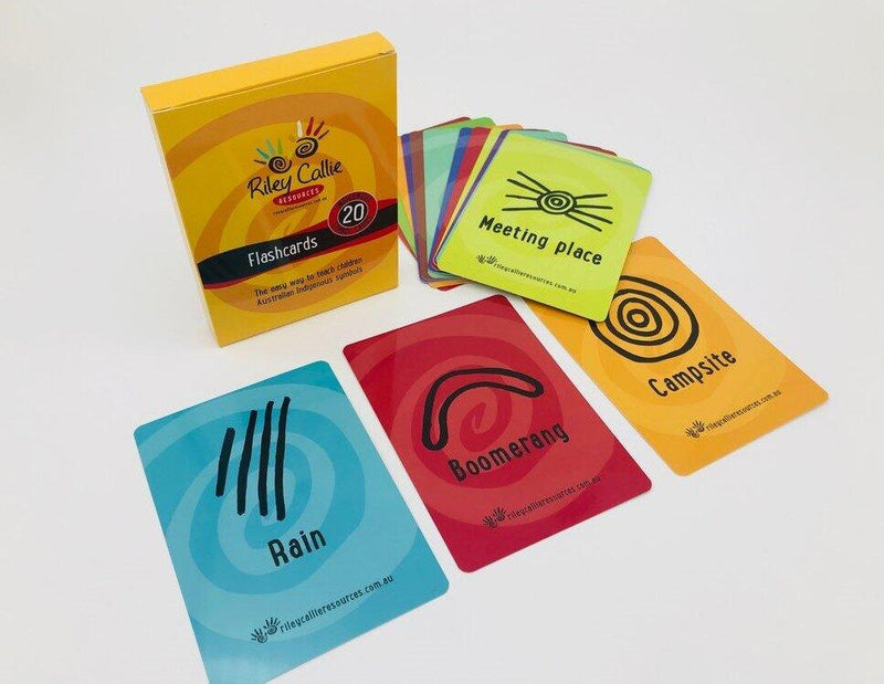 Riley Callie Resources Aboriginal Symbol Cards - My Playroom 