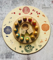 Grapat Perpetual Calendar with Nins (English) 12m+ - My Playroom 