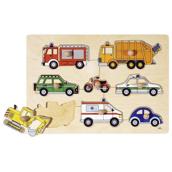 Goki Transport Knob Puzzle 12m+ - My Playroom 