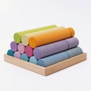 Grimm’s Large Building Rollers Pastel 3yrs+ - My Playroom 