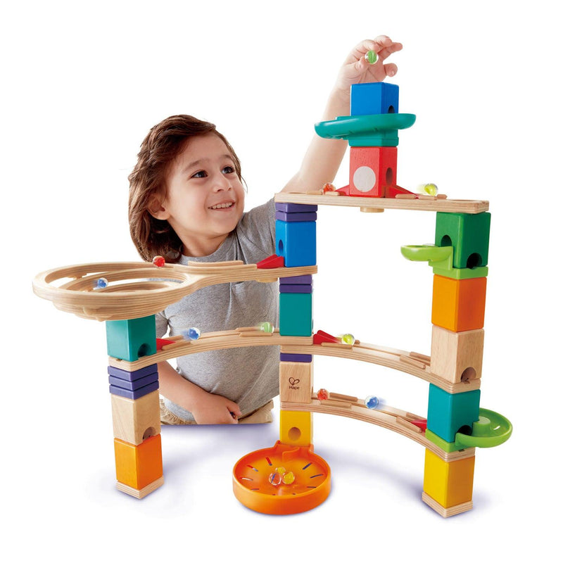 Hape Marble Run Quadrilla Cliffhanger 4 Years - 99 Years - My Playroom 