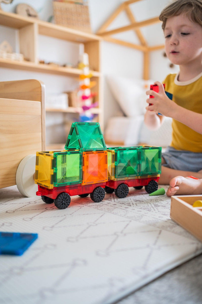 Connetix Rainbow Car Pack 24 Piece - My Playroom 