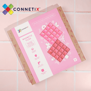 Connetix Pastel Base Plate Pink & Berry 2 Piece Pack - My Playroom 