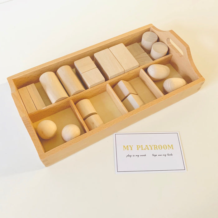 Montessori Wooden Sorting Tray - My Playroom 