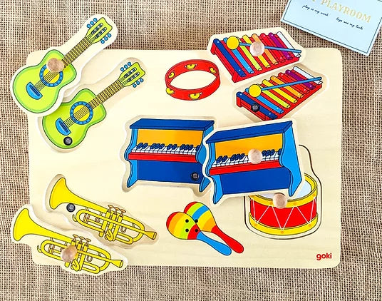 Goki Instruments Sound Puzzle 12m+ - My Playroom 