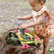 Tara Treasures Felt Australian Gumnut Playscape Bag - My Playroom 