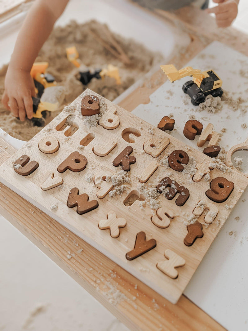 Qtoys Natural Lowercase Puzzle 3yrs+ - My Playroom 