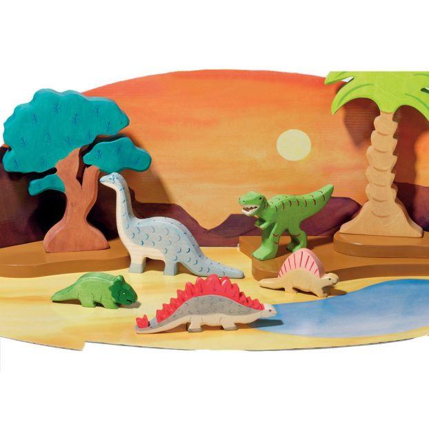 Holztiger Tyrannosaurus Rex (T-Rex) Wooden Dinosaur - My Playroom 