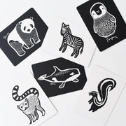 Wee Gallery Art Cards Black & White Collection - My Playroom 