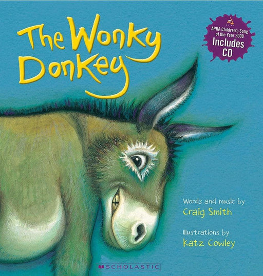 The Wonky Donkey (Board Book with CD) - My Playroom 